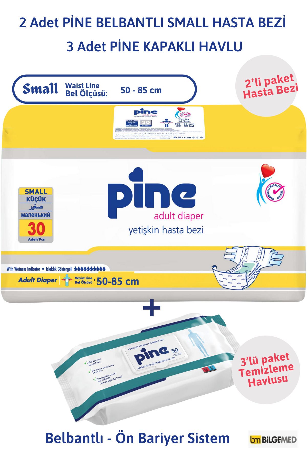 Pine BELBANTLI HASTA BEZİ SET